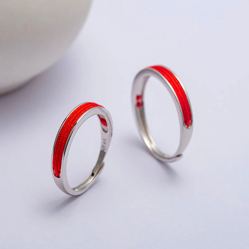 Binding Red String Matching Rings