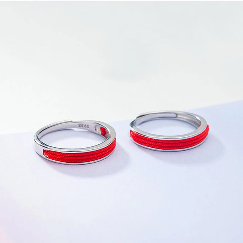 Binding Red String Matching Rings - Image 3