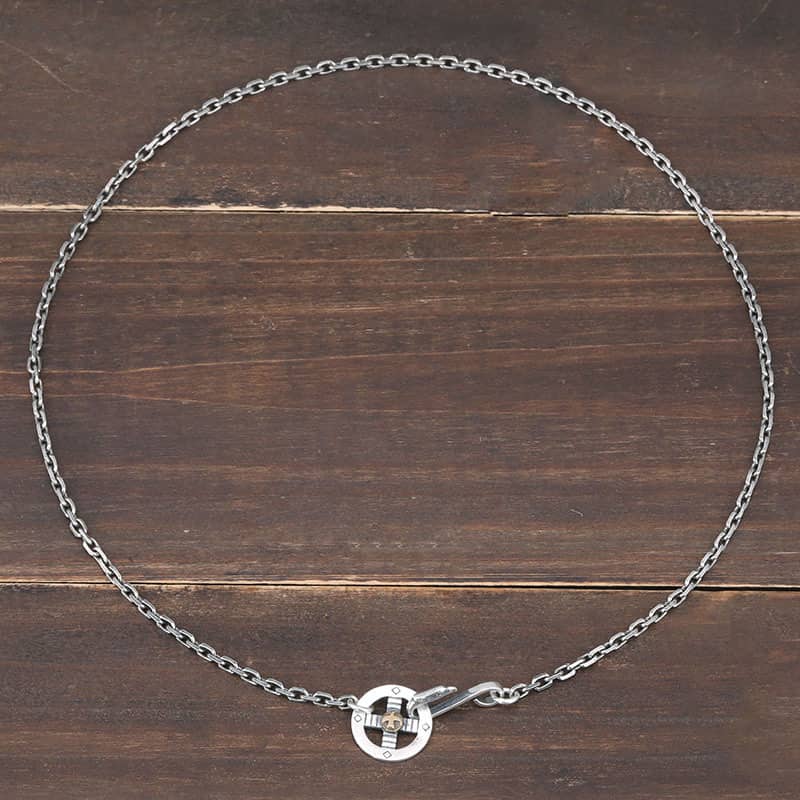 925 Sterling Silver Goro Takahashi Chain Necklace - Image 6