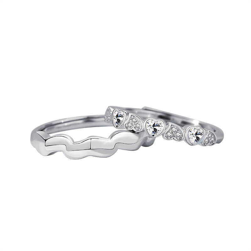 Joining Hearts Matching Rings