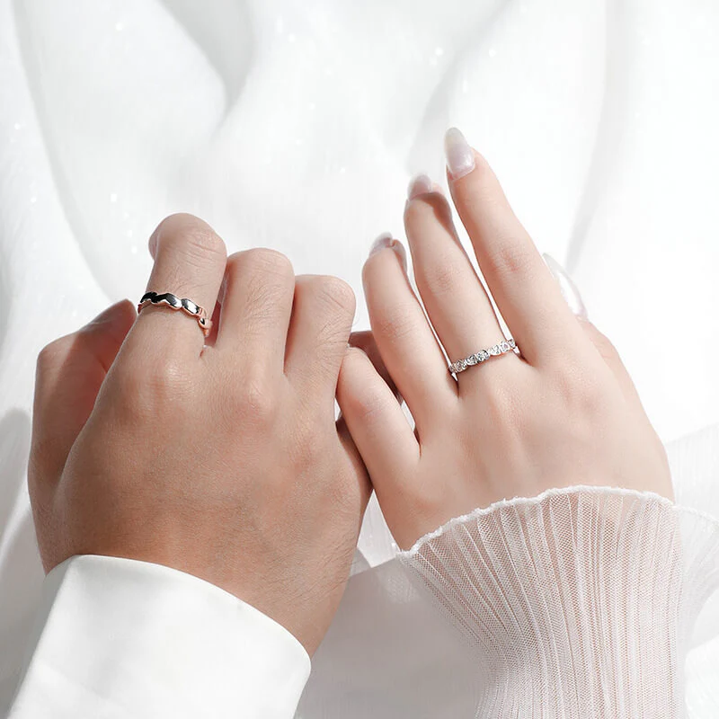Joining Hearts Matching Rings - Image 2