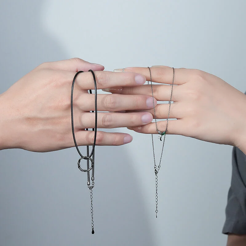 Budding Romance Matching Necklaces - Image 5