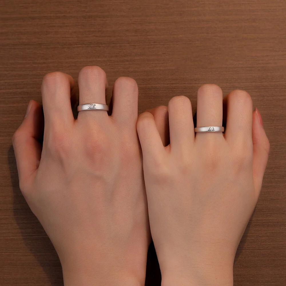 Childhood Sweethearts Matching Rings - Image 4