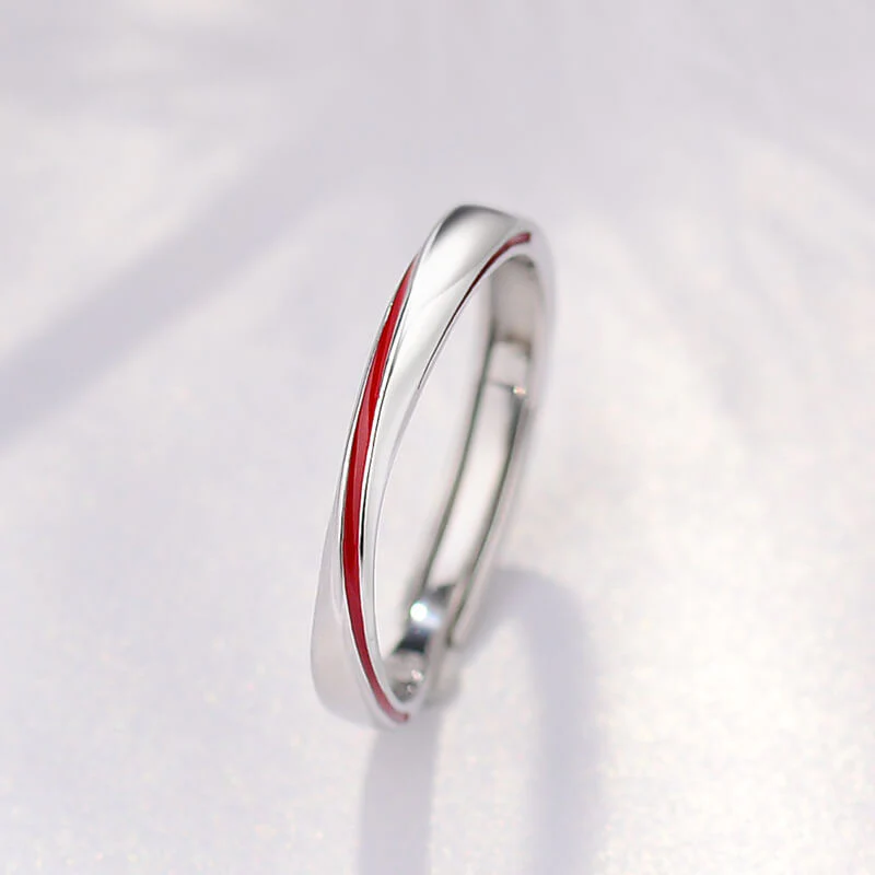 The Matchmaker's Red String Matching Rings - Image 3
