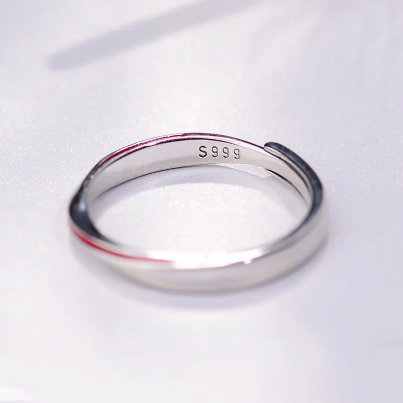 The Matchmaker's Red String Matching Rings - Image 4