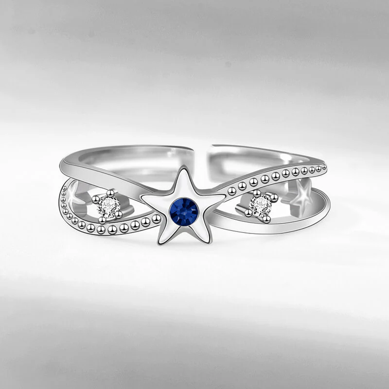 Cosmic Stars Couple Rings - Image 3