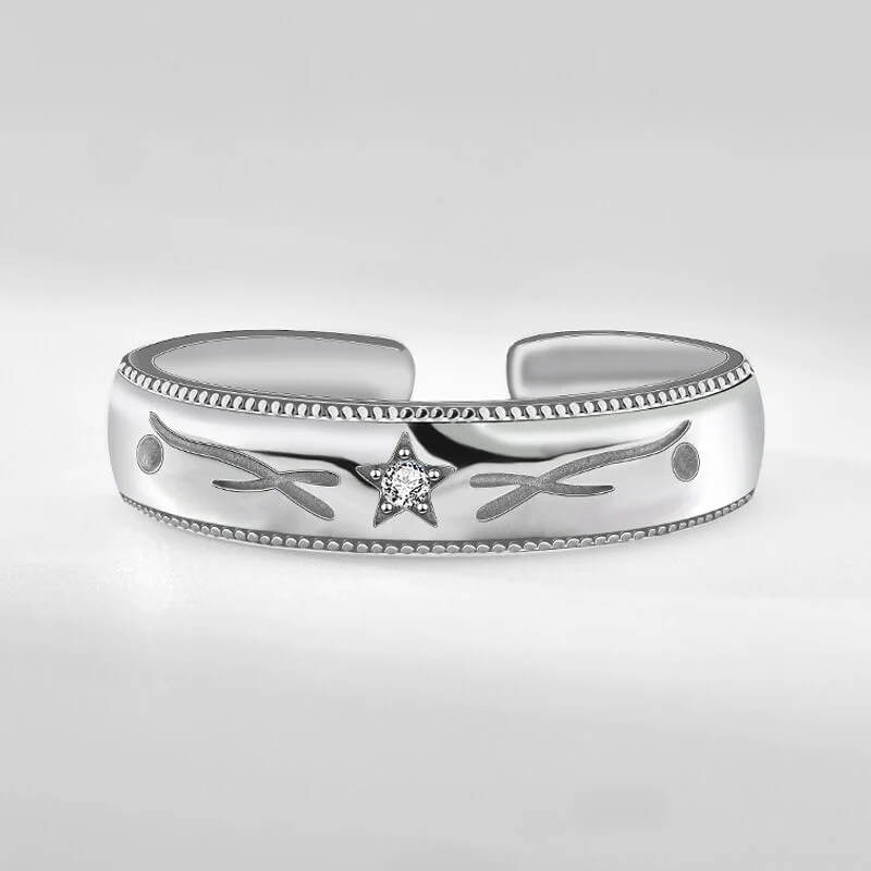 Cosmic Stars Couple Rings - Image 4