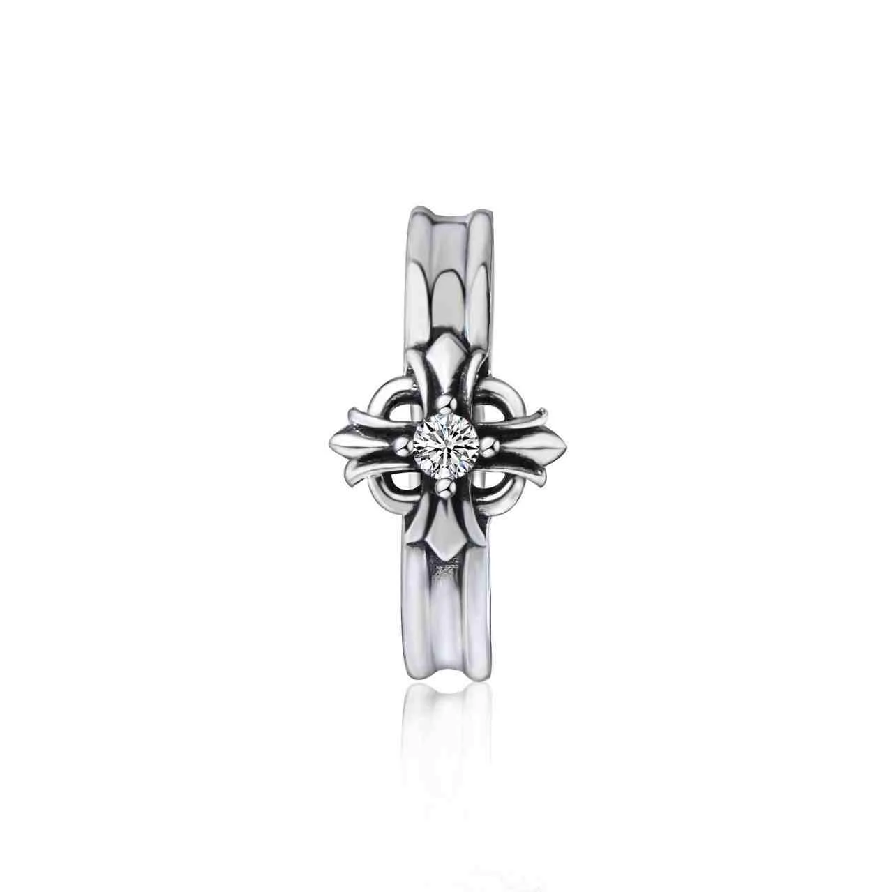 Cross Couple Rings Set - Image 3