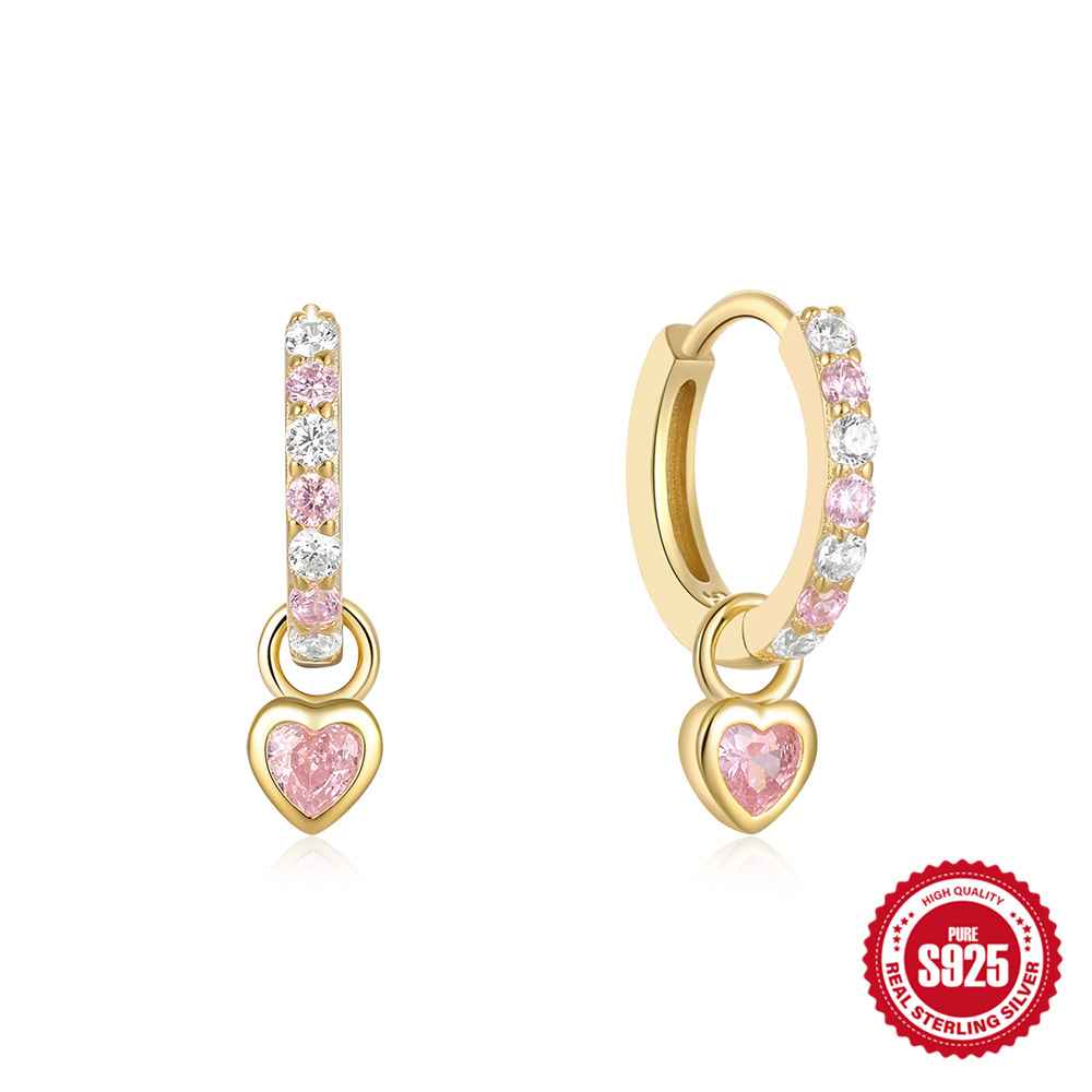 10 Stunning Designs: Multicolored CZ Tiny Huggie Earrings – Elegant and Versatile Jewelry - Image 5