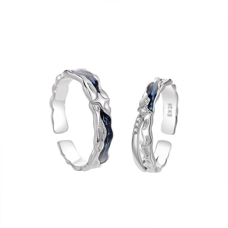 Eternal Starlight Matching Rings