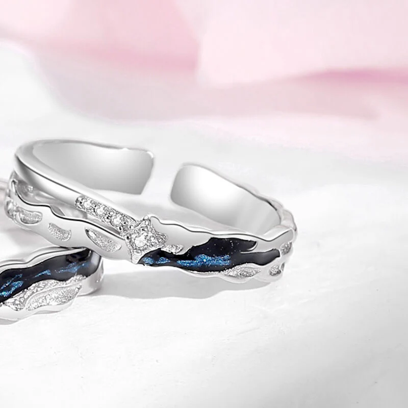 Eternal Starlight Matching Rings - Image 2