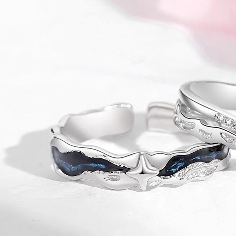 Eternal Starlight Matching Rings - Image 3