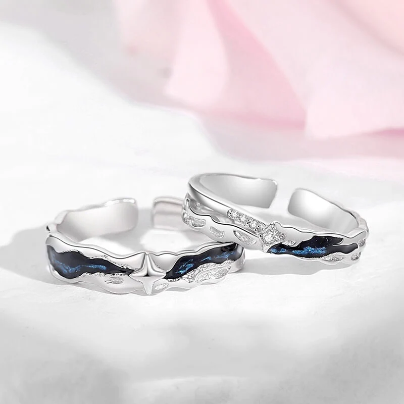 Eternal Starlight Matching Rings - Image 4