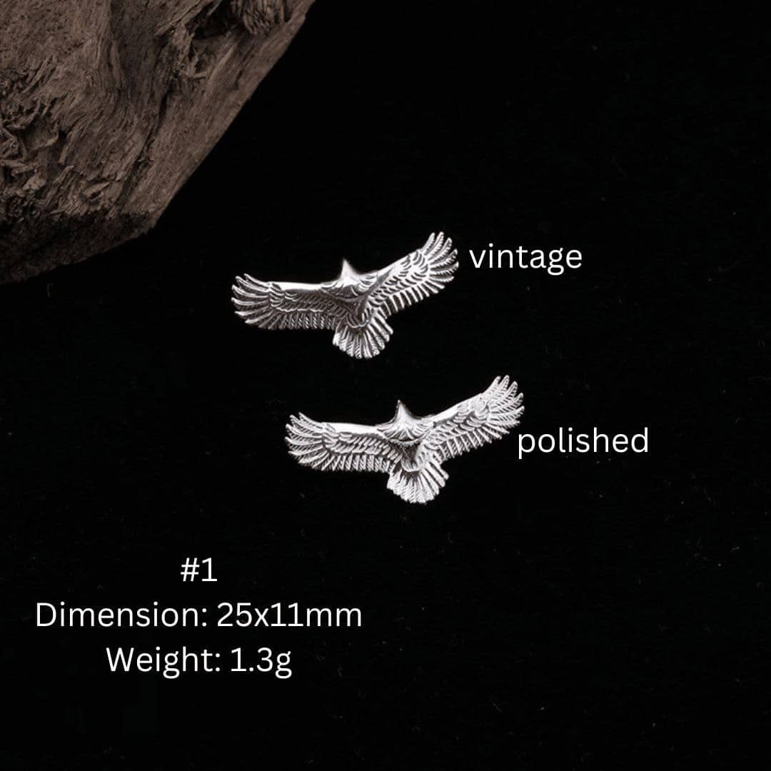 Goro Takahashi Eagle Silver Necklace Pendants - 5 Styles 3 Sizes - Image 6
