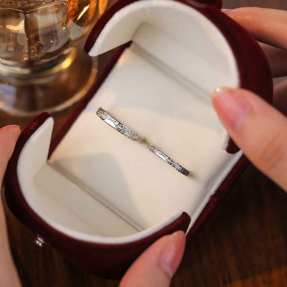 His and Hers Engagement Rings - Glacier Ring - Image 4