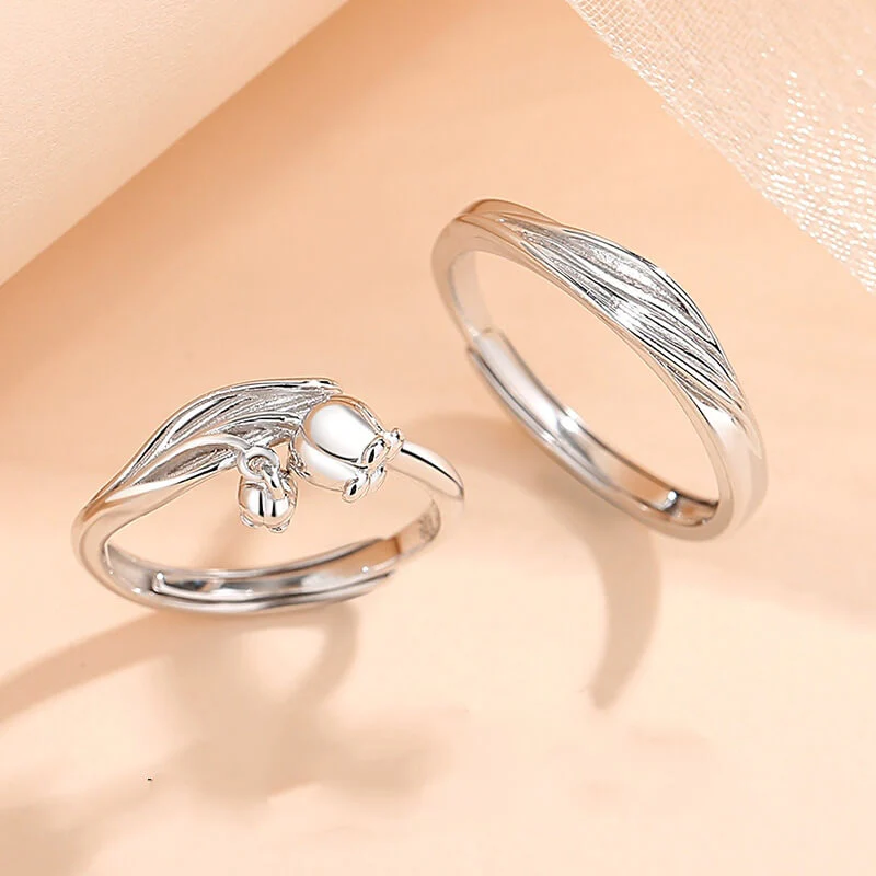 Lily of the Valley Matching Rings - Image 3