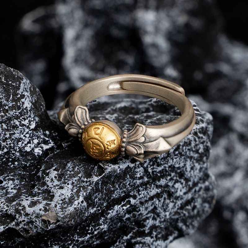 Manjushri Heart Mantra Ring - A Blessing for Academic Success - Image 2