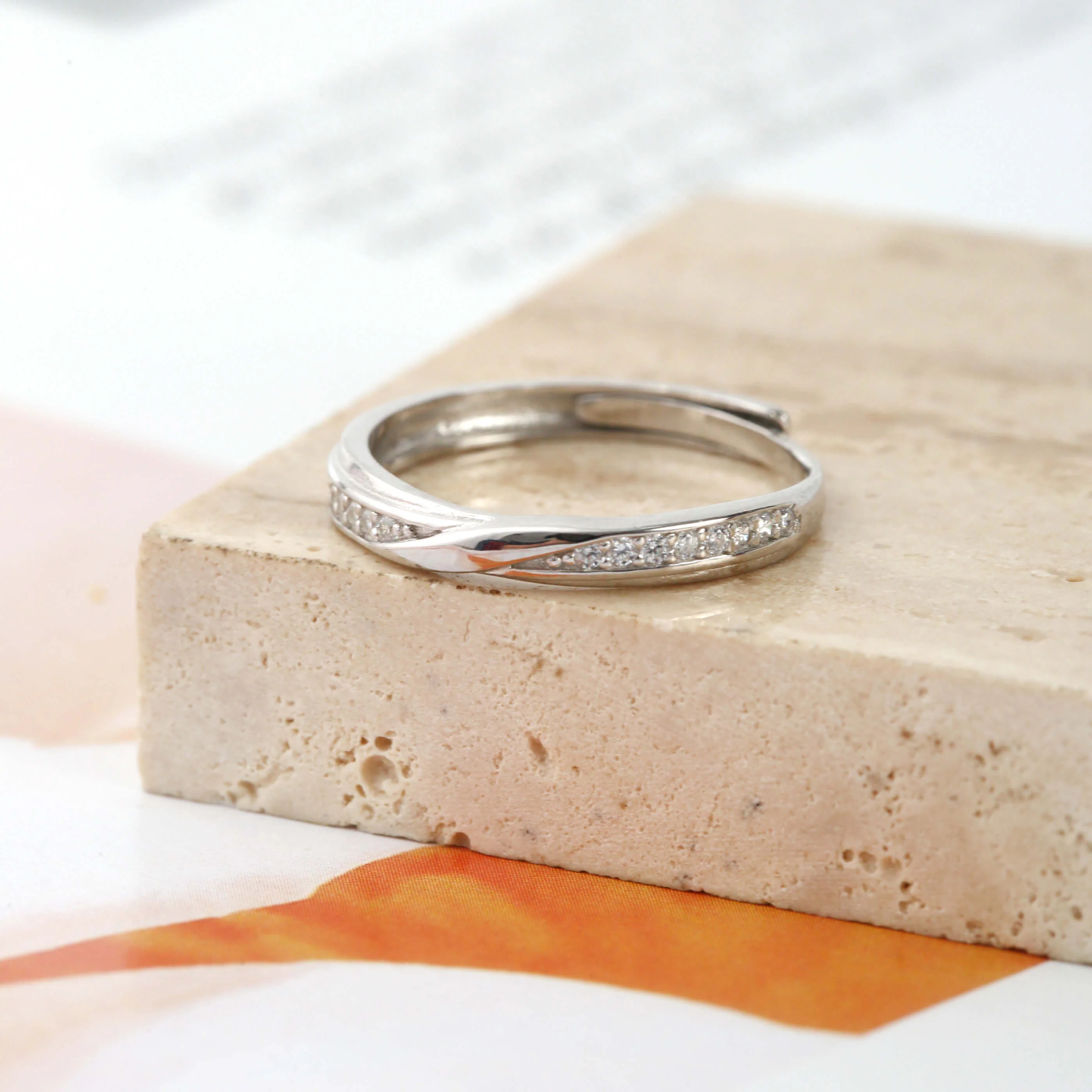 Minimalist Luxury Matching Rings - Image 2