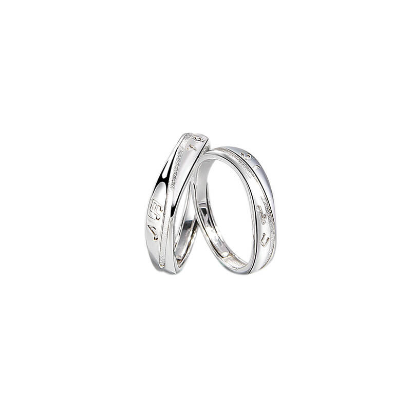 Music Note Matching Rings - Image 2