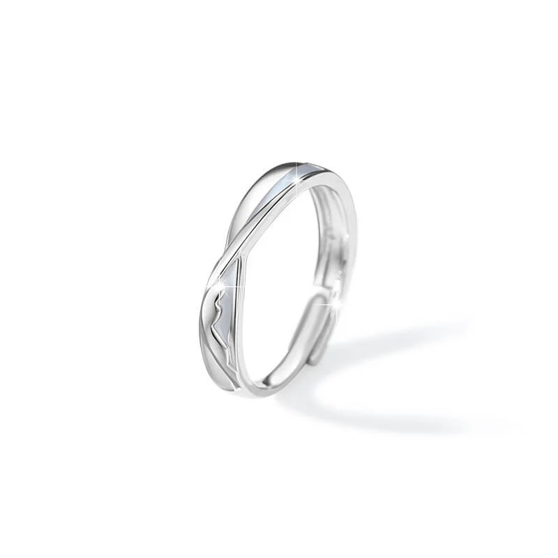 Glow-in-the-dark Moonstone Matching Rings - Image 3