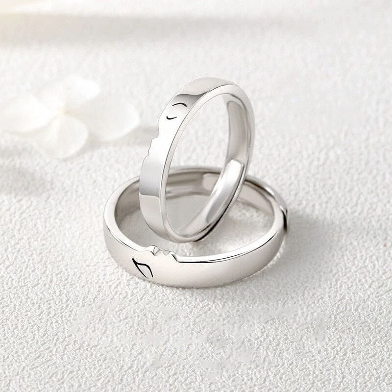 One Kiss Seals Our Love Soulmate Matching Rings - Image 4