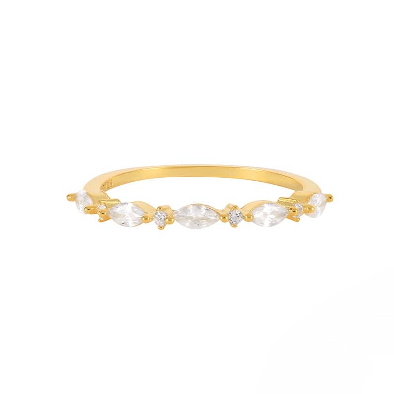 Oval Cut Engagement Ring Set - Image 4