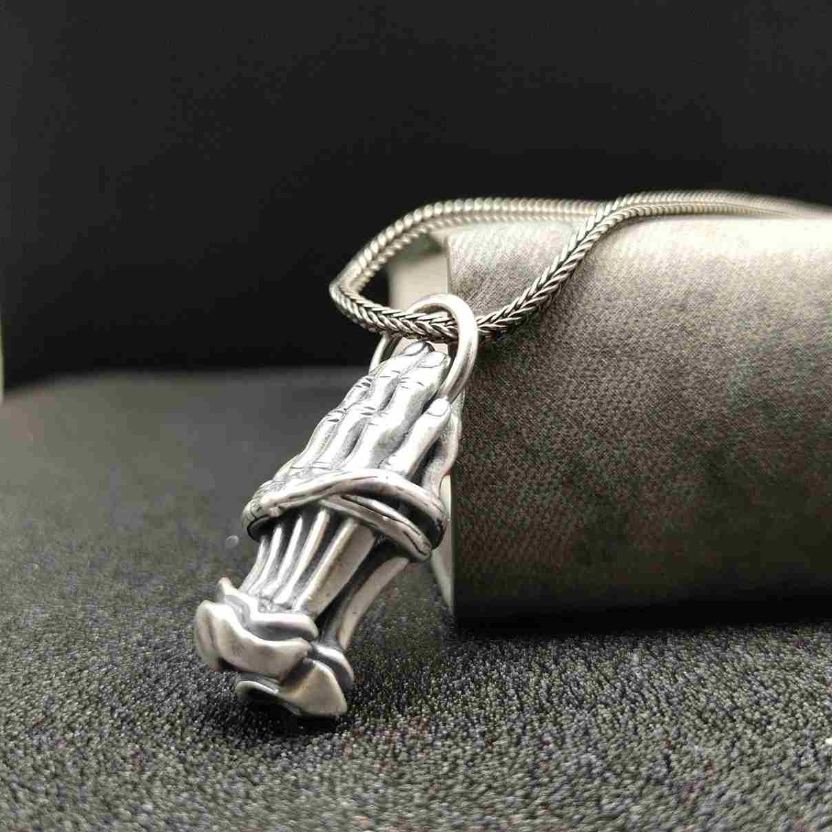 Praying Hands Necklace - Image 3