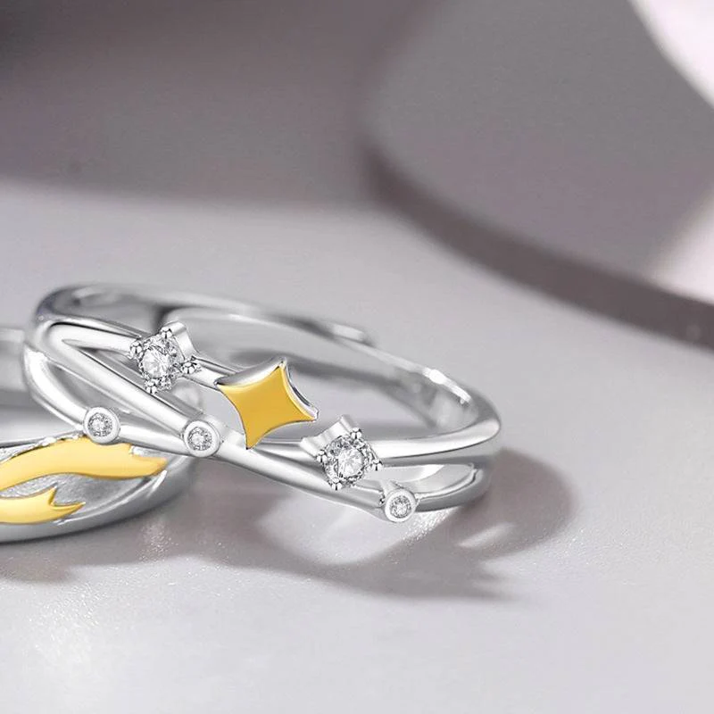 Little Prince & Stars Matching Rings - Image 2
