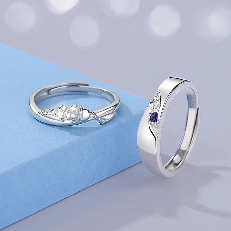 Rose In The Desert Matching Rings - Image 3