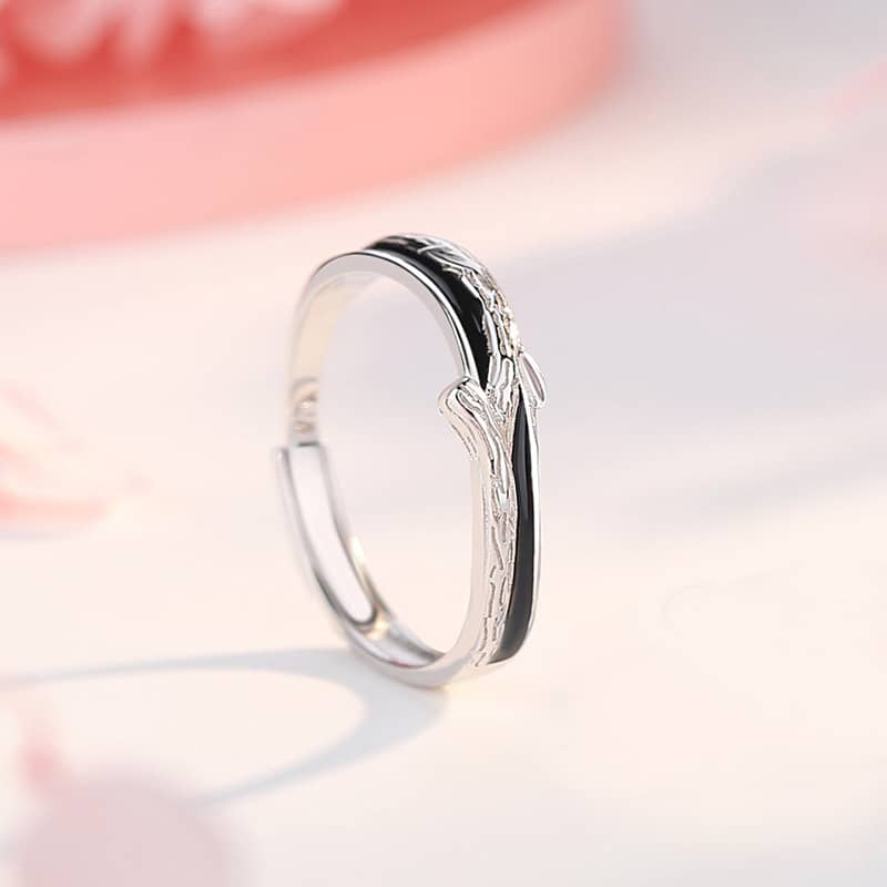 Sakura & Branch Matching Rings - Image 3