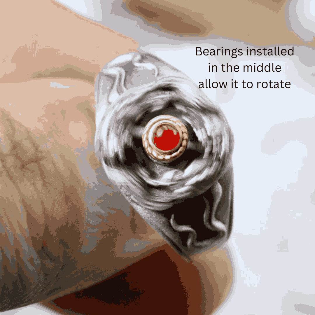 The Tibetan Snow Lion Ring - Image 3