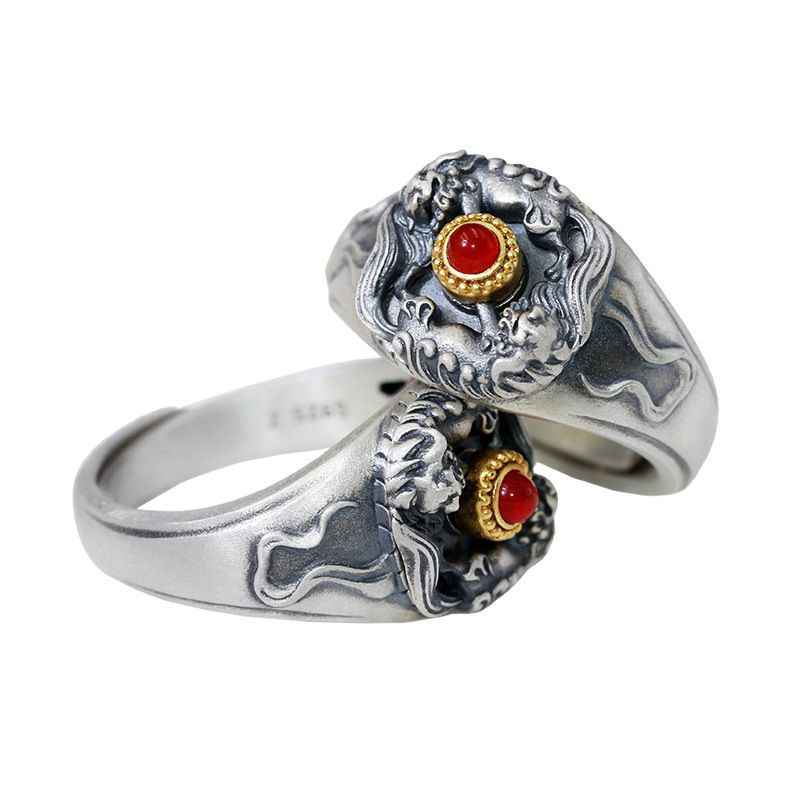 The Tibetan Snow Lion Ring - Image 4