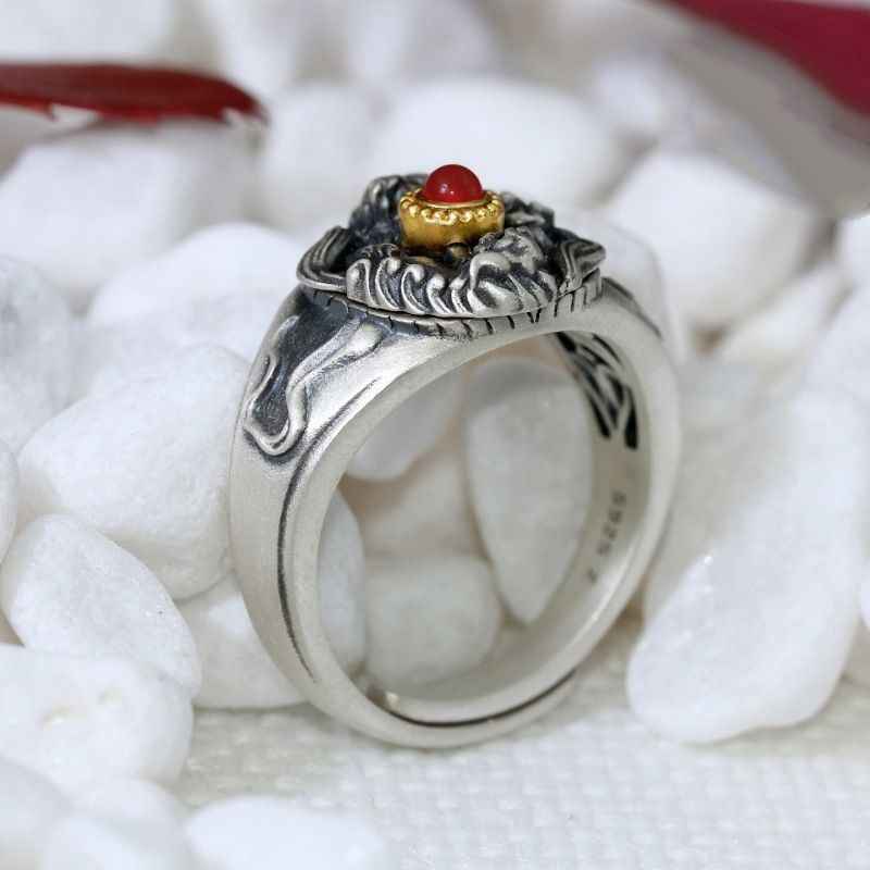 The Tibetan Snow Lion Ring - Image 5
