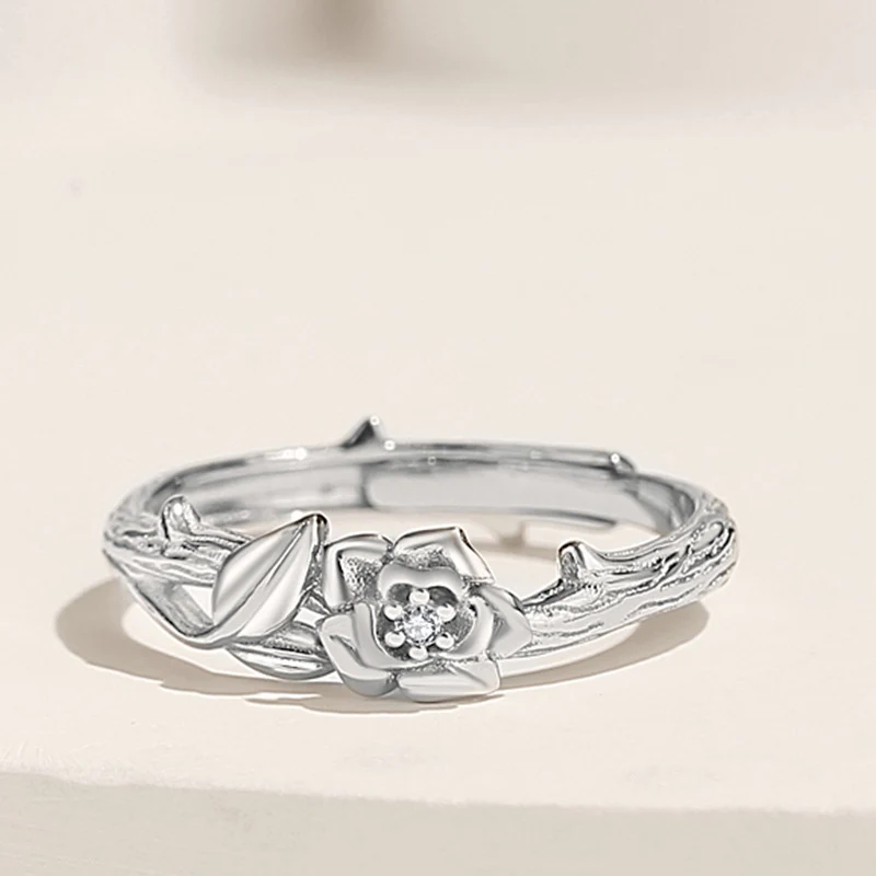 Thorn and Rose Matching Rings - Image 3