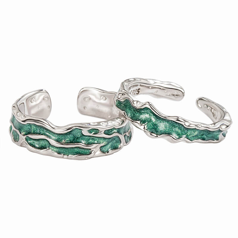 Together to Mountains & Seas Matching Rings