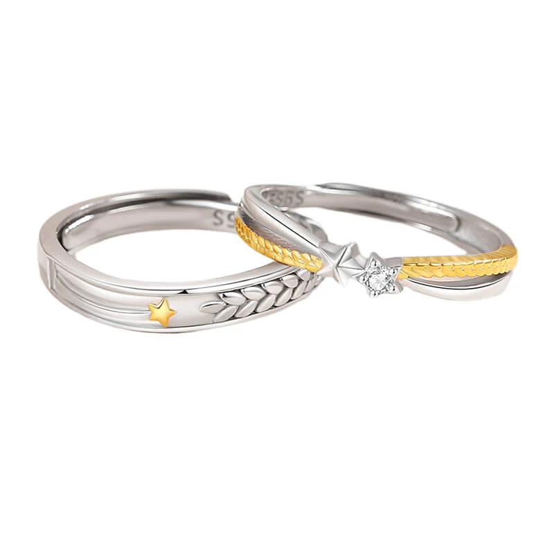 Towards Happiness Two Tone Matching Rings